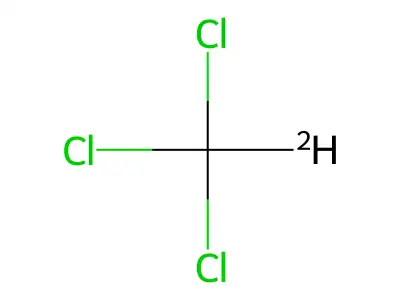 氘代氯仿 structure