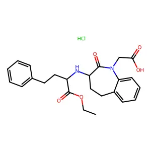 (1R,3S)-Benazepril Hydrochloride structure