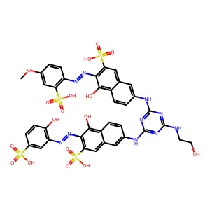C.I. Direct Red 243 structure