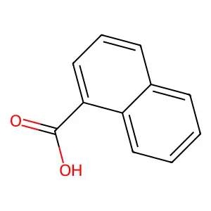 1-萘甲酸 structure