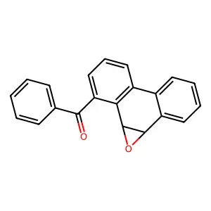 1a,9b-Dihydrophenanthro(9,10-b)oxiren-2-yl(phenyl)methanone structure