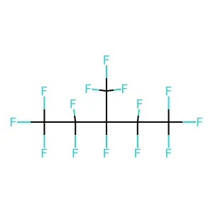 全氟-3-甲基戊烷 structure