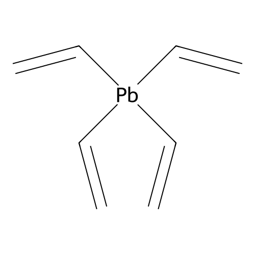 Tetraethenylplumbane structure
