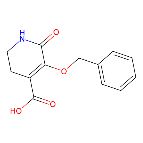 5-(Benzyloxy)-6-oxo-1,2,3,6-tetrahydro-4-pyridinecarboxylic acid structure