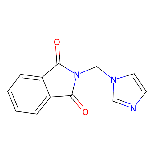 2-(Imidazol-1-ylmethyl)isoindole-1,3-dione structure