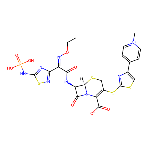 头孢洛林 structure