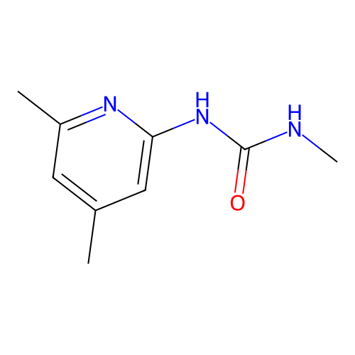 1-(4,6-Dimethylpyridin-2-yl)-3-methylurea structure