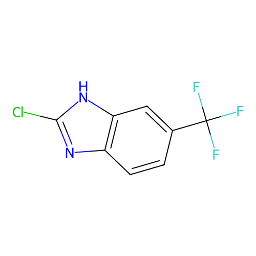 2-chloro-6-(trifluoromethyl)-1H-benzimidazole structure