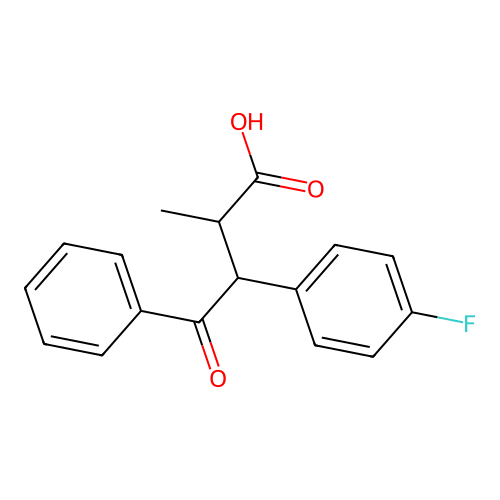 3-(4-Fluorophenyl)-2-methyl-4-oxo-4-phenylbutanoic acid structure