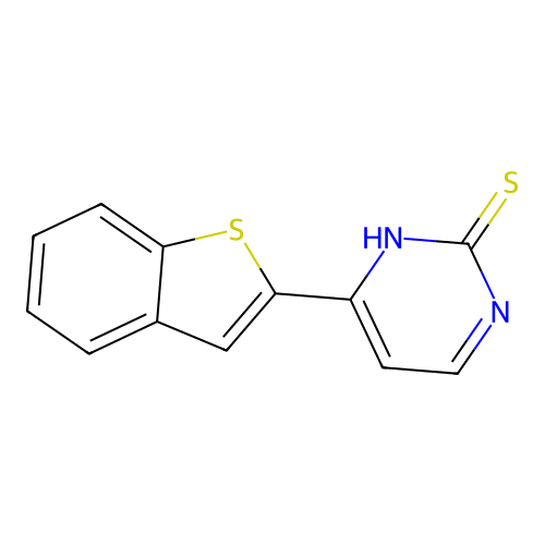 4-(1-Benzothiophen-2-yl)-2-pyrimidinethiol structure