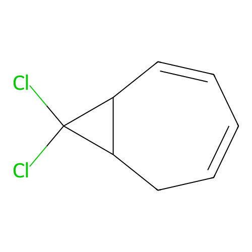8,8-Dichlorobicyclo[5.1.0]octa-2,4-diene structure