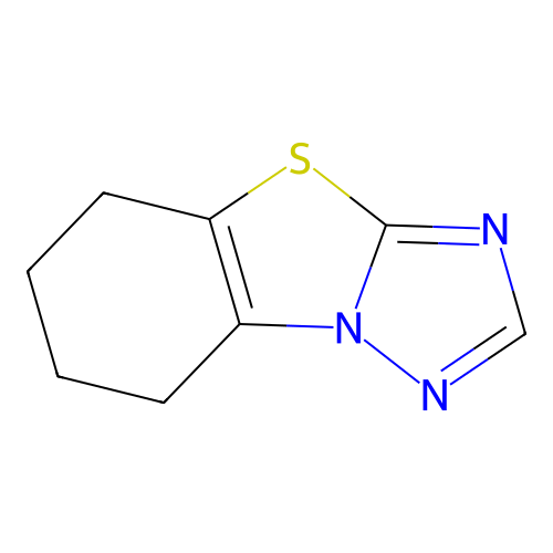5,6,7,8-Tetrahydro[1,2,4]triazolo[5,1-b][1,3]benzothiazole structure