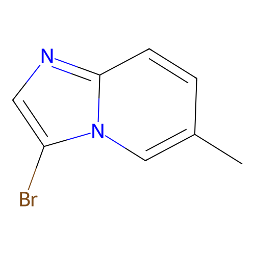 3-Bromo-6-methylimidazo[1,2-a]pyridine structure