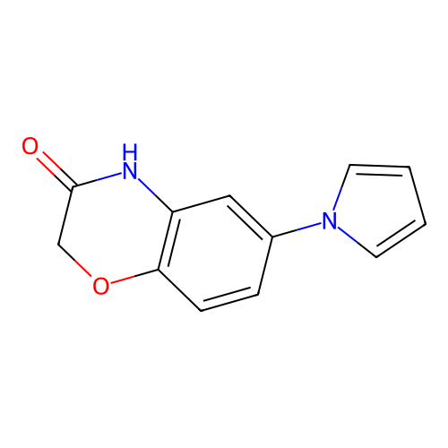 6-(1H-pyrrol-1-yl)-2H-1,4-benzoxazin-3(4H)-one structure