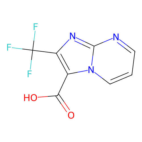 2-(Trifluoromethyl)imidazo[1,2-a]pyrimidine-3-carboxylic acid structure