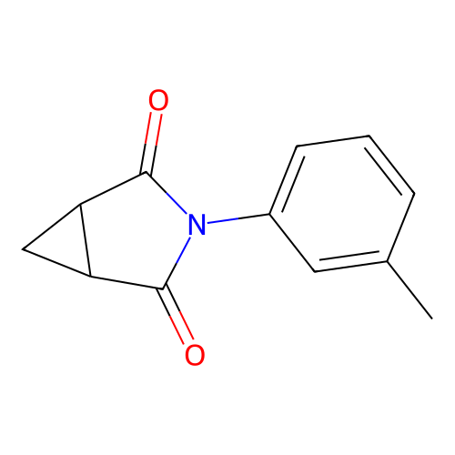 3-(3-Methylphenyl)-3-azabicyclo[3.1.0]hexane-2,4-dione structure