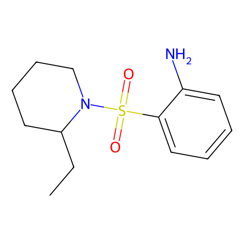 2-[(2-Ethylpiperidino)sulfonyl]aniline structure