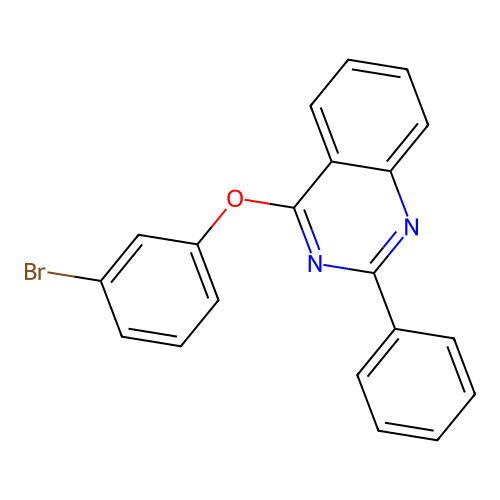 4-(3-Bromophenoxy)-2-phenylquinazoline structure