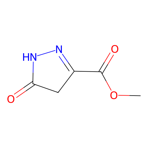 methyl 5-oxo-4,5-dihydro-1H-pyrazole-3-carboxylate structure