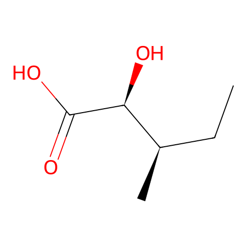 L-Alloisoleucic acid structure
