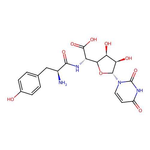 Dipeptidyl Polyoxin L analog structure