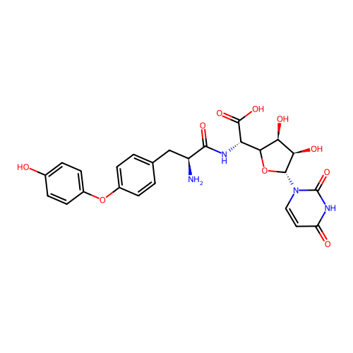 Dipeptidyl Polyoxin L analog structure