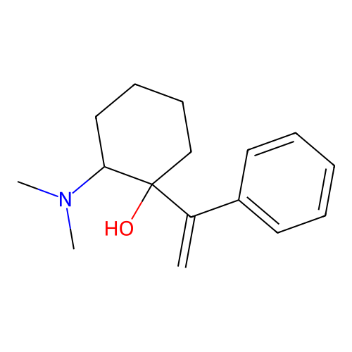 2-(Dimethylamino)-1-(1-phenylethenyl)cyclohexan-1-ol structure