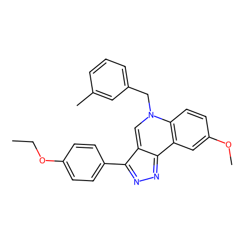3-(4-Ethoxyphenyl)-8-methoxy-5-[(3-methylphenyl)methyl]pyrazolo[4,3-c]quinoline structure