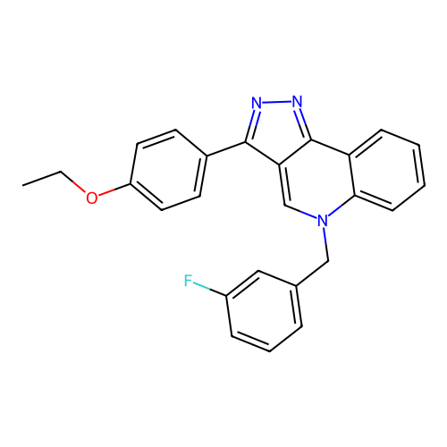 3-(4-Ethoxyphenyl)-5-[(3-fluorophenyl)methyl]pyrazolo[4,3-c]quinoline structure