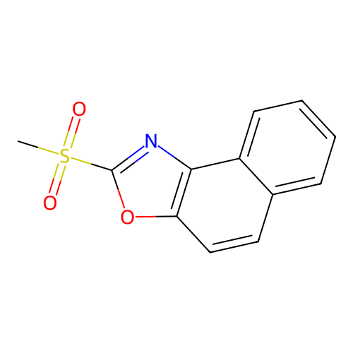 2-(Methylsulfonyl)naphtho[1,2-d]oxazole structure