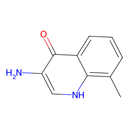 3-Amino-8-methylquinolin-4-ol structure