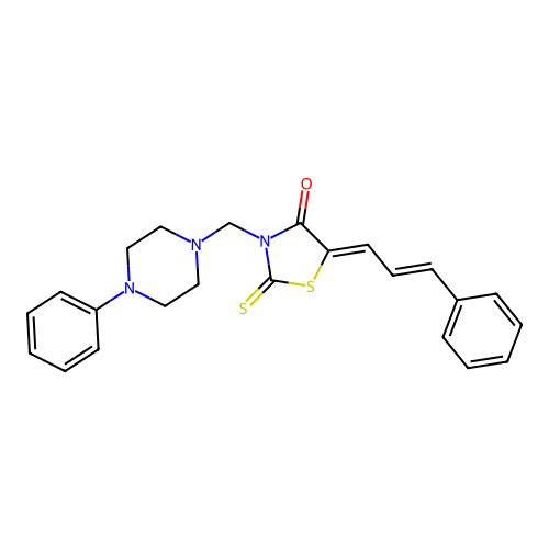 C23H23N3OS2 structure