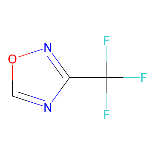 3-(Trifluoromethyl)-1,2,4-oxadiazole structure