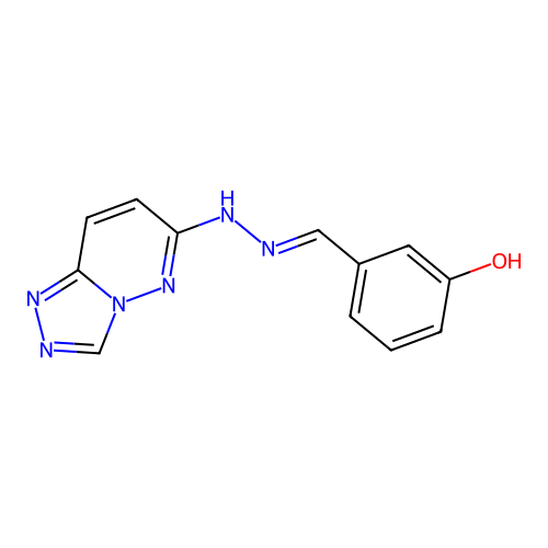 C12H10N6O structure