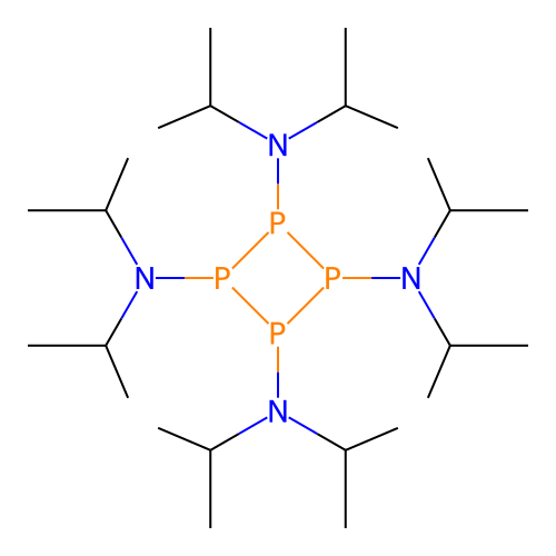 八(丙-2-基)四磷杂环丁烷四胺 structure