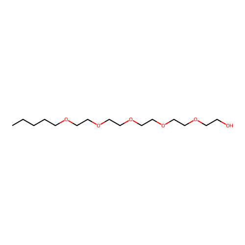 3,6,9,12,15-Pentaoxaeicosan-1-ol structure