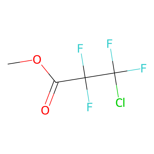 Methyl 3-Chloro-2,2,3,3-tetrafluoropropionate structure