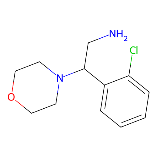 2-(2-Chlorophenyl)-2-(morpholin-4-yl)ethylamine structure