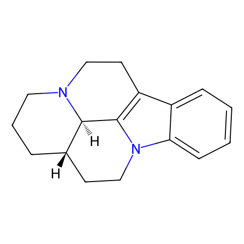 20,21-Dinoreburnamenine, 14,15-dihydro-, (16-alpha)- structure