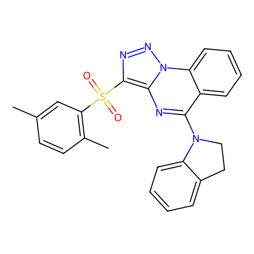C25H21N5O2S structure