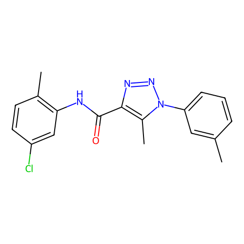 C18H17ClN4O structure