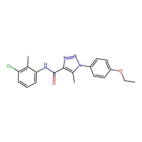 C19H19ClN4O2 structure