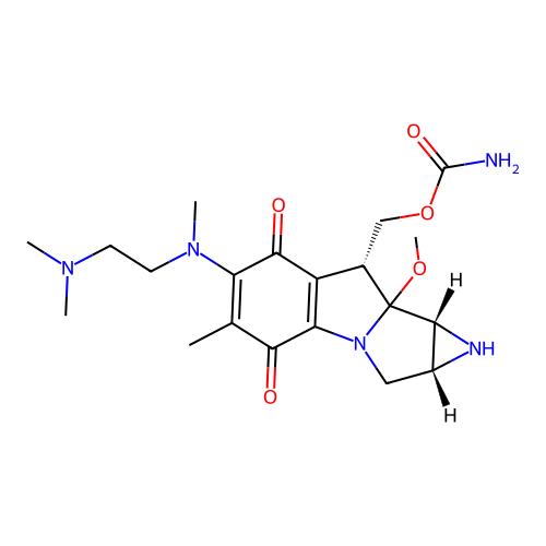 Mitomycin C analog structure