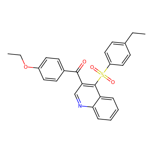 3-(4-Ethoxybenzoyl)-4-(4-ethylbenzenesulfonyl)quinoline structure