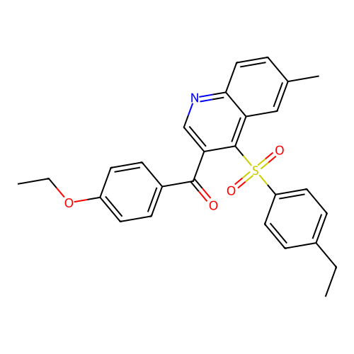 3-(4-Ethoxybenzoyl)-4-(4-ethylbenzenesulfonyl)-6-methylquinoline structure