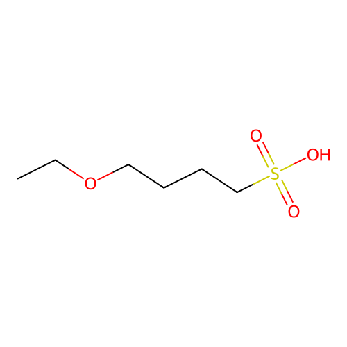 4-乙氧基-1-丁磺酸 structure