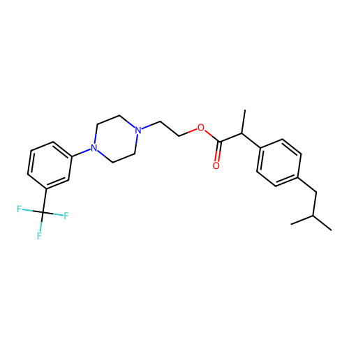 Frabuprofen structure