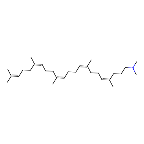 2-Aza-2-dihydrosqualene structure