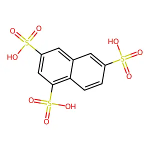 1,3,6-萘三磺酸 structure