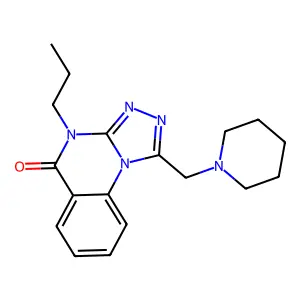 Binizolast structure